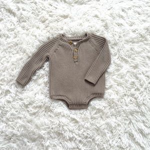 Carters little planet, cotton sweater bodysuit, 3mo
